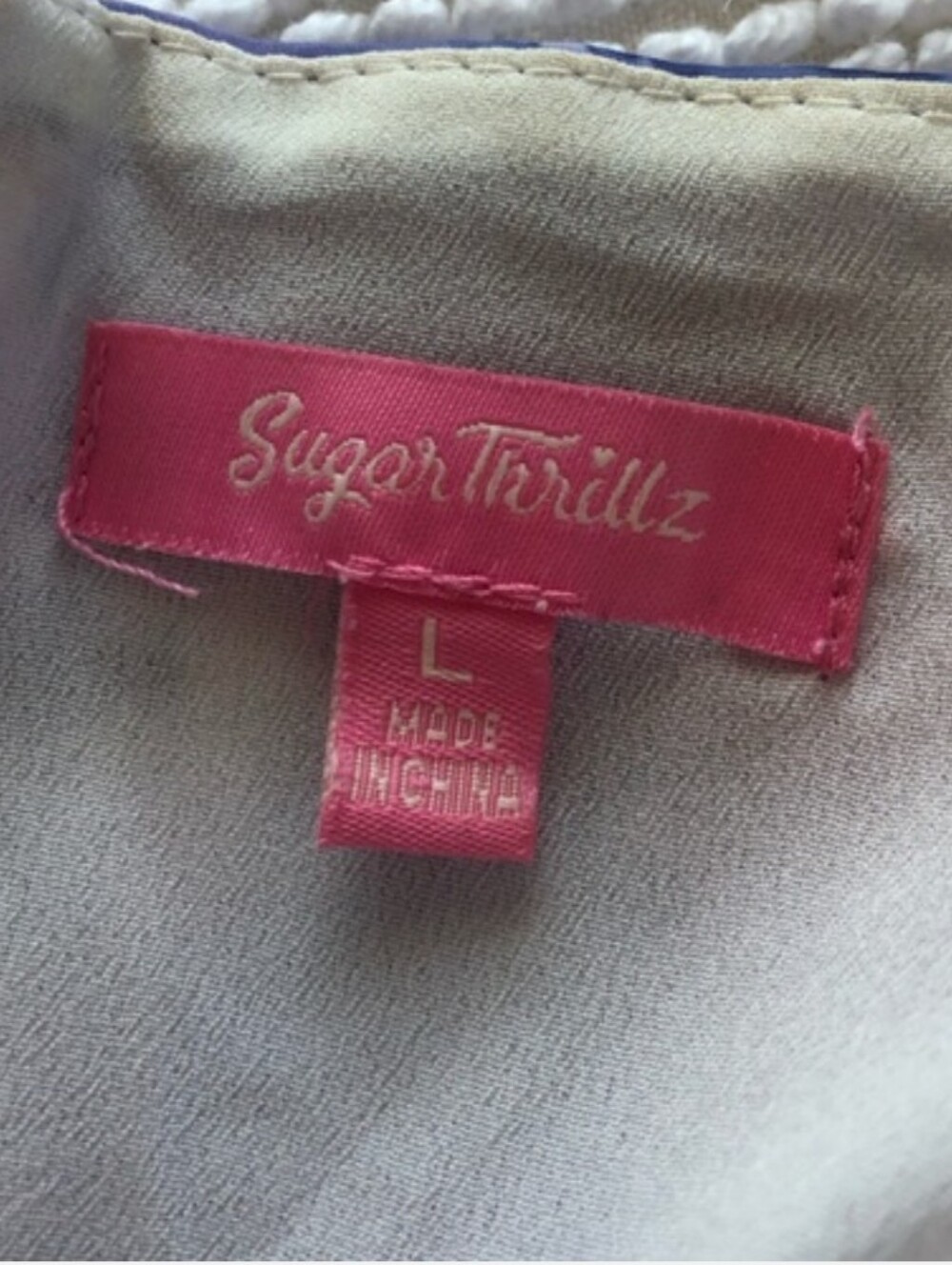 Dolls Kill Sugar Thrillz On Cloud Nine Babydoll Dress Size Large - Picture 5 of 7